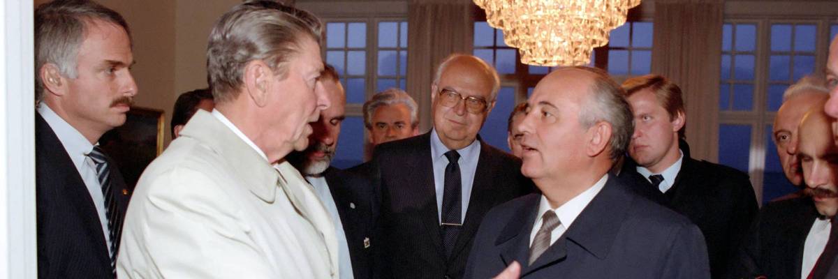 Reagan and Gorbachev