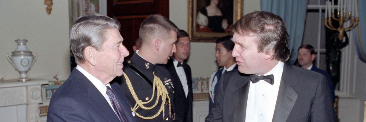 Reagan and Trump