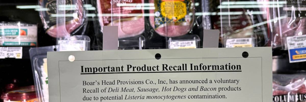 recall notice for boar's head meats