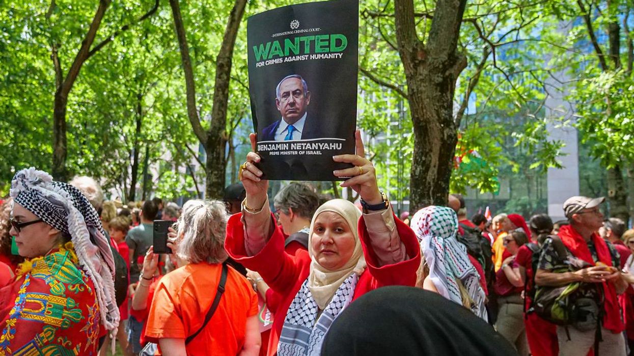 Red Line For Gaza Demonstration In Brussels