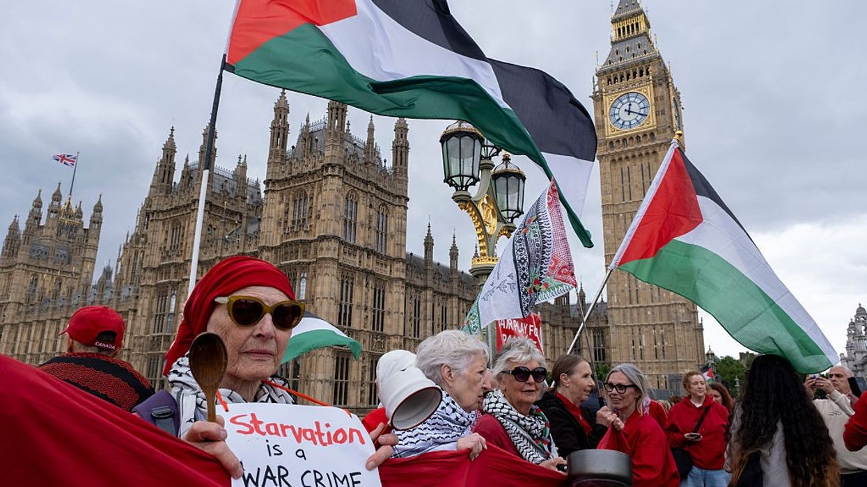 Red Line For Palestine Protest In London