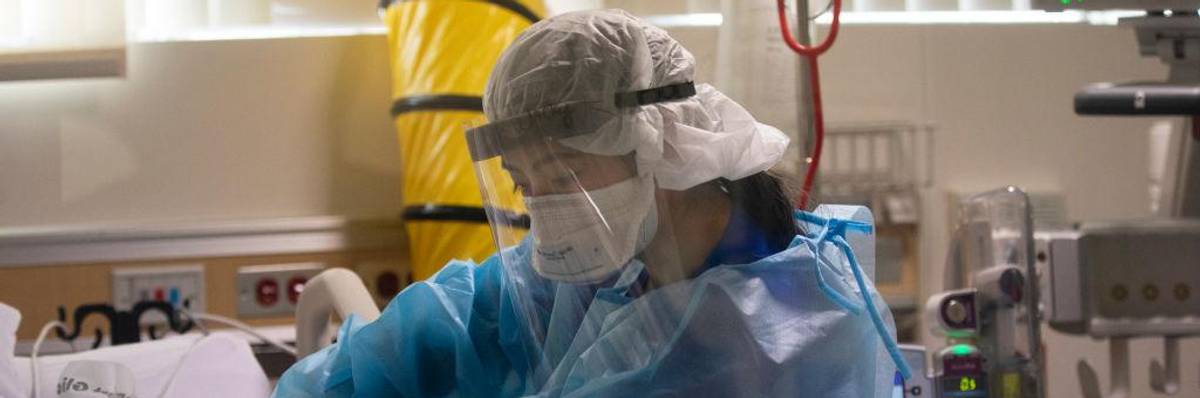 "Those of Us Who Don't Die Are Going to Quit": A Crush of Patients, Dwindling Supplies and the Nurse Who Lost Hope
