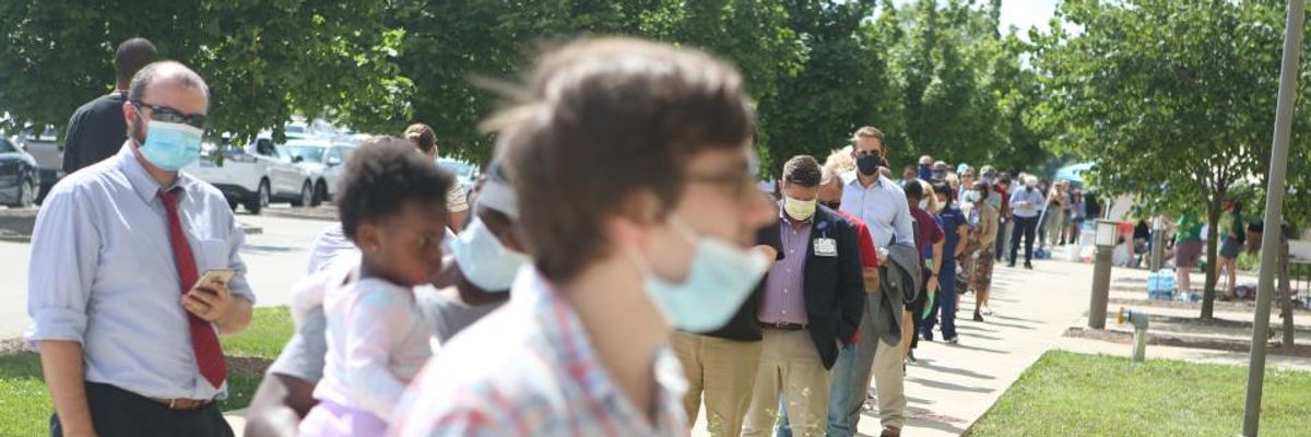 'What Voter Suppression Looks Like': Do NY and Kentucky Primary Issues Foretell a Disaster for November?