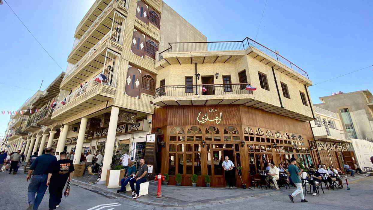 Rehabilitation Work On Baghdad's Historic Rashid Street Continues Amid Public Interest And Field Monitoring.
