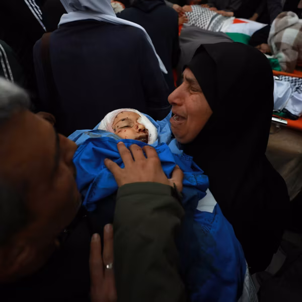 Relatives mourn family killed by IDF in West Bank