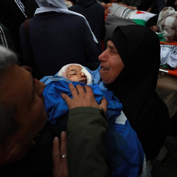 Relatives mourn family killed by IDF in West Bank