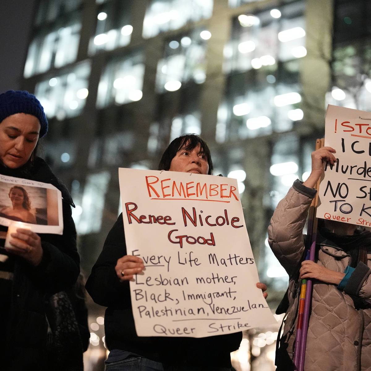 Renee Nicole Good Vigil - London