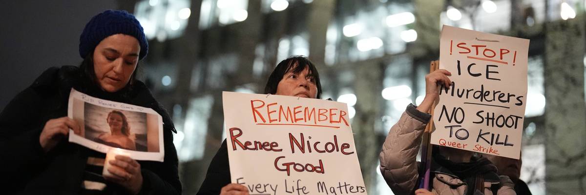 Renee Nicole Good Vigil - London