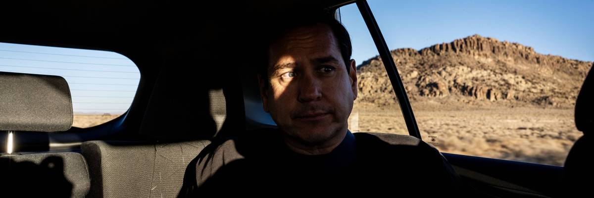 RENO, NEVADA: Nevada Secretary of State Cisco Aguilar is driven
