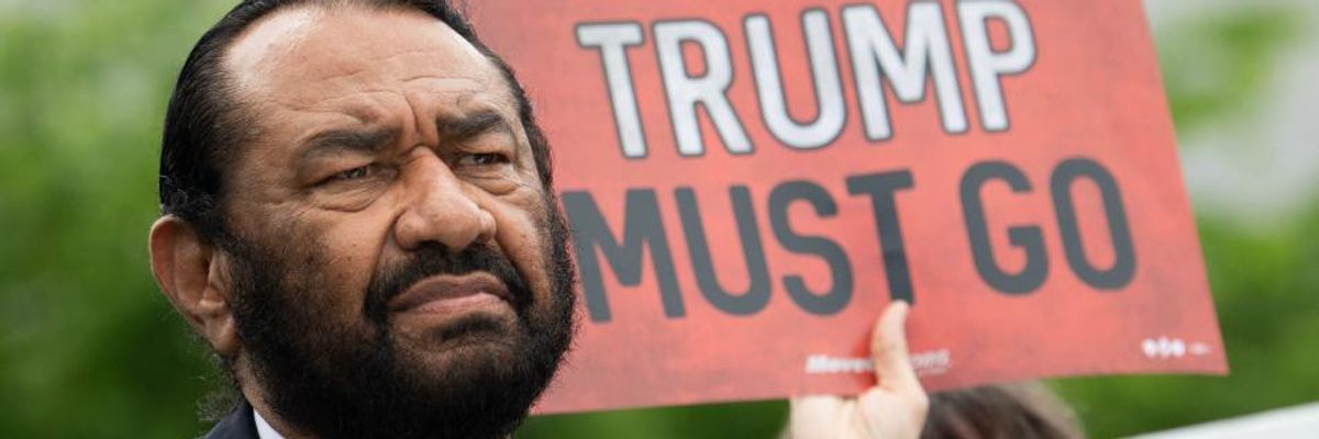 Saying Impeachment Can't Wait, Rep. Al Green Warns 'Blood of Somebody on Our Hands' If Trump Not Stopped