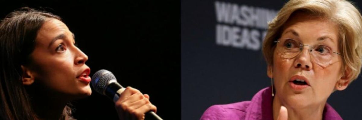 'Extremists' Like Elizabeth Warren and Alexandria Ocasio-Cortez Are Actually Closer to What Most Americans Want