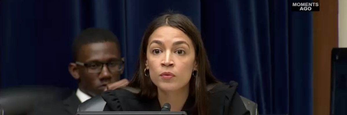 As AOC and Ayanna Pressley Demand Answers on Trump Policy That Would Deport Sick Kids, ICE Officials at Hearing Refuse to Talk