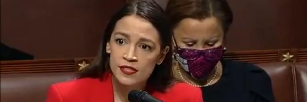 After Sexist Attack by GOP Colleague, AOC Says on House Floor That Her Parents 'Did Not Raise Me to Accept Abuse From Men'