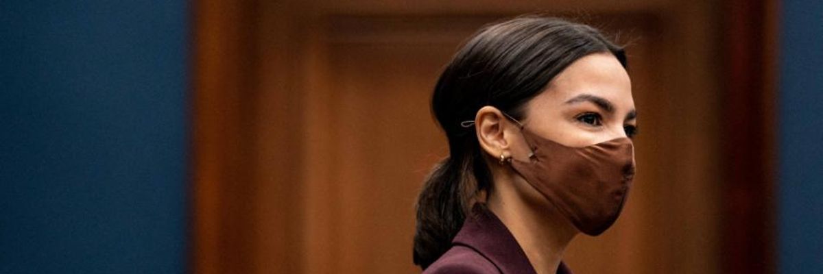 Ocasio-Cortez Says Biden Infrastructure Plan 'Needs To Be Way Bigger'