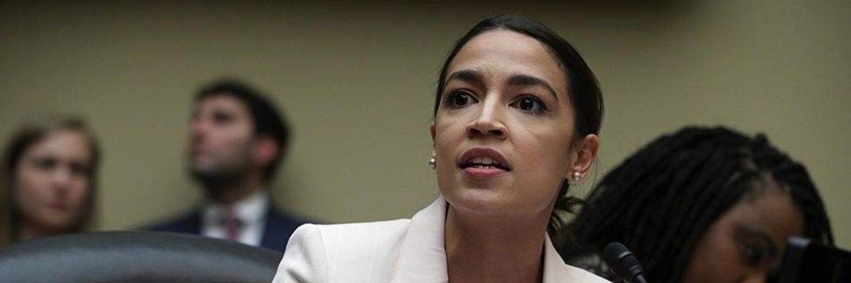 Ocasio-Cortez Says Trump Is a 'Monster' for 'Threatening to Target and Kill Innocent Families, Women, and Children' in Iran