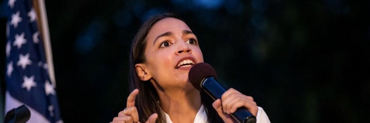 'Always About the Con': Ocasio-Cortez Says 'Virtually Every' Trump Policy Designed to Loot Public Coffers and Enrich His Cronies