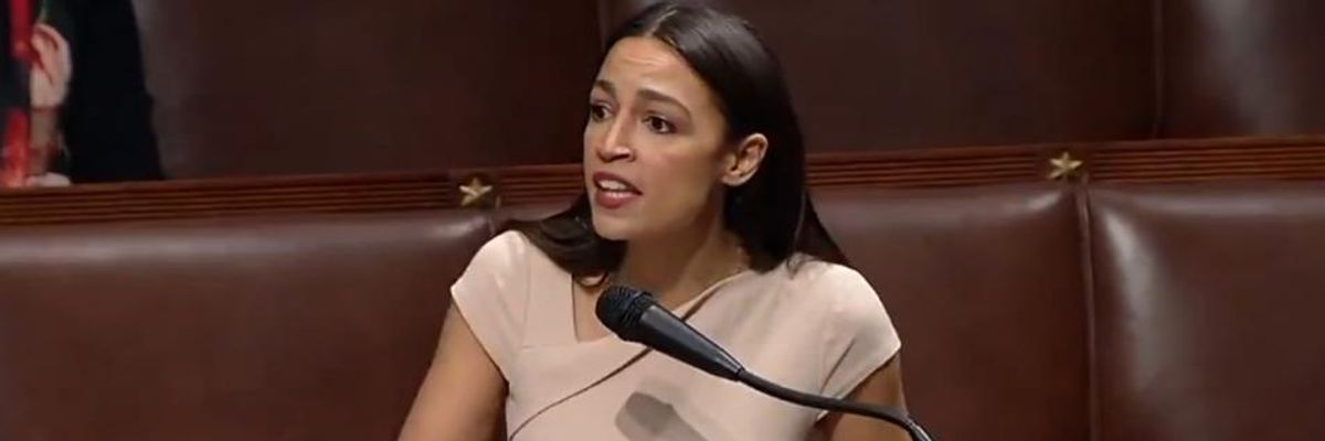 'It Is a Joke': AOC Uses 30-Second Floor Speech to Rip GOP Over Inadequate Covid-19 Relief Efforts