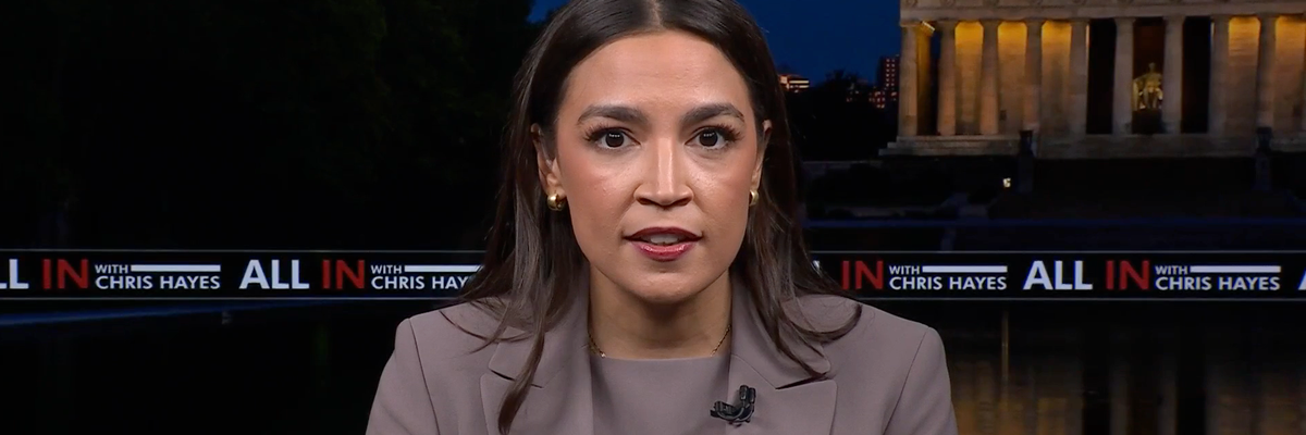 Rep. Alexandria Ocasio-Cortez on MSNBC