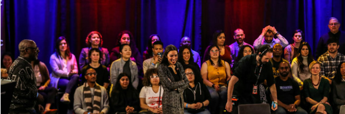 'We Will Have to Mobilize Our Entire Economy': Watch Ocasio-Cortez's Urgent Call for Green New Deal