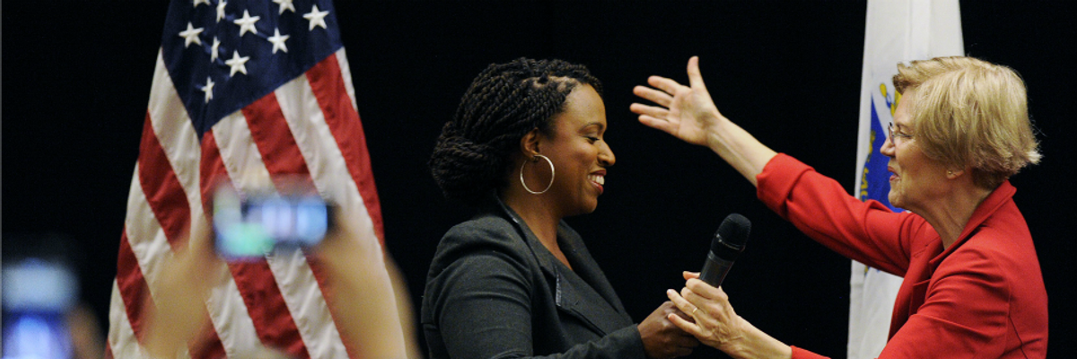 Applauding Senator's Commitment to Putting 'Power in the Hands of the People,' Rep. Pressley Endorses Warren