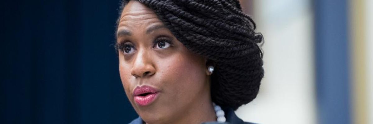 Pressley Applauded for 'Honest and Courageous' Message on Sexual Assault Allegations Against Joe Biden