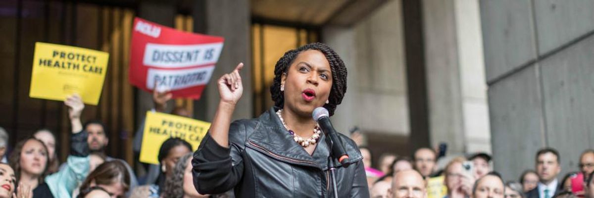 Speaking Up for Oft-Ignored Workers, Rep. Ayanna Pressley Demands Back-Pay for Federal Contractors Harmed by Trump Shutdown