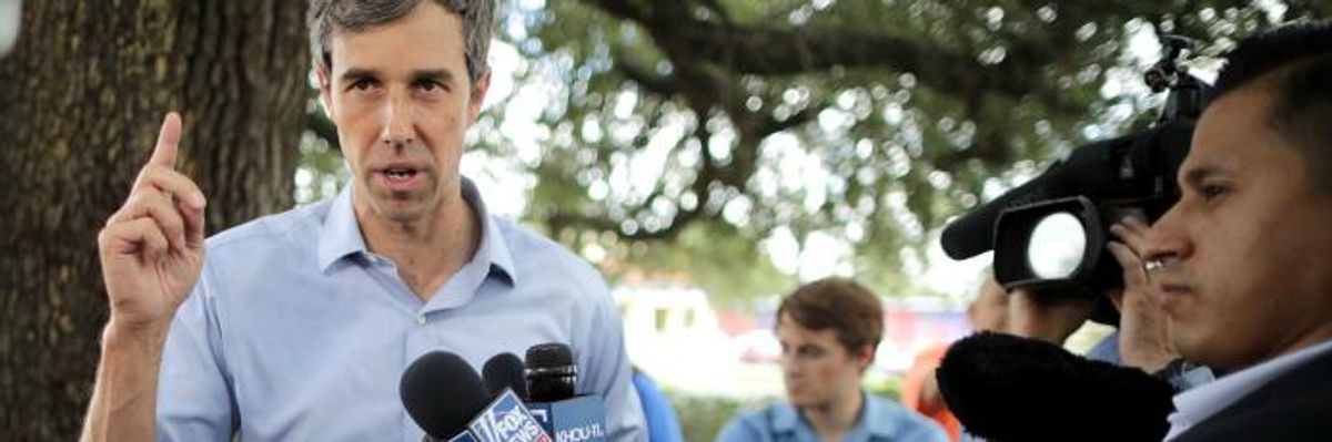 Updated: 'Draft Beto' Campaign Launches Just as O'Rourke Taken Off 'No Fossil Fuel Money Pledge' List