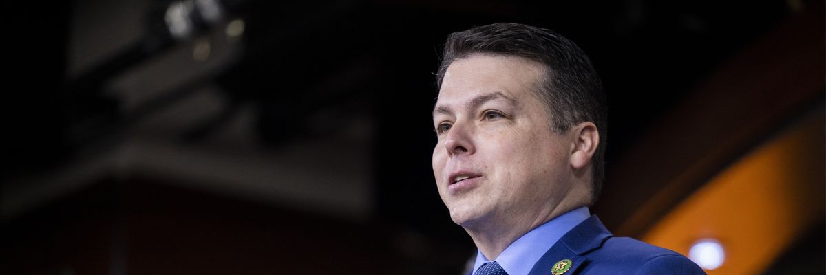 Rep. Brendan Boyle speaks during a press conference