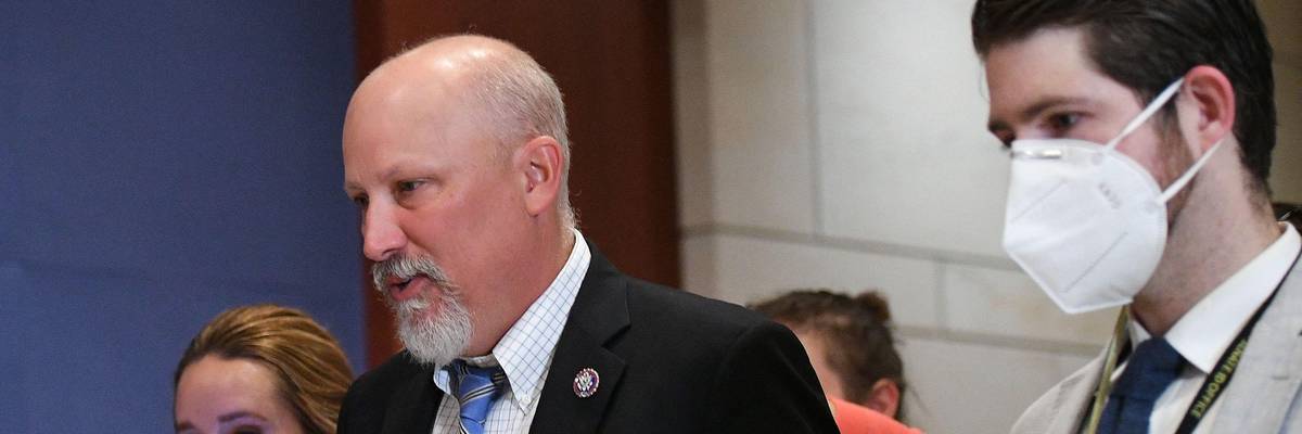 Rep. Chip Roy arrives at the U.S. Capitol