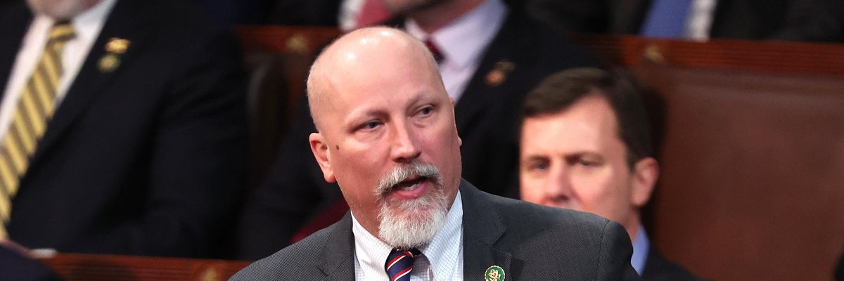 Rep. Chip Roy delivers remarks on the House floor