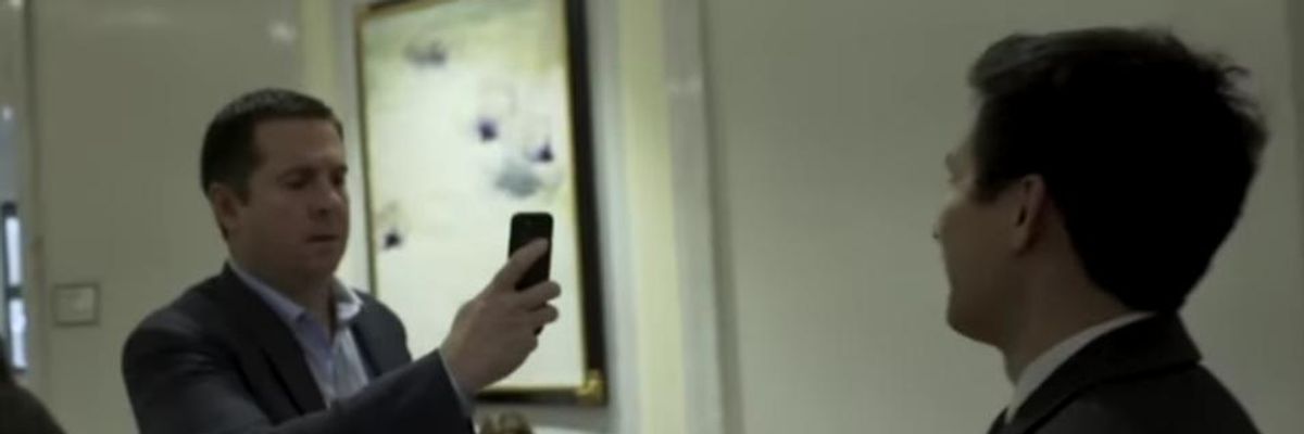 Devin Nunes Claims He Was 'Stalked' After Reporter Asked Basic Questions About His Role in Trump's Ukraine Scheme