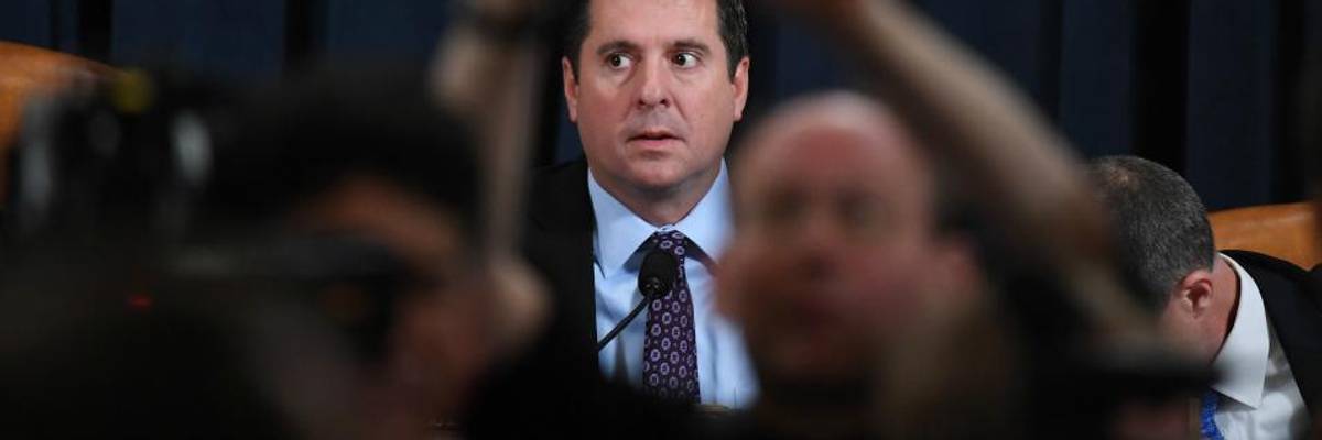 #NunesResign Trends as Indicted Giuliani Associate Implicates Top Republican in Effort to Dig Up Biden Dirt