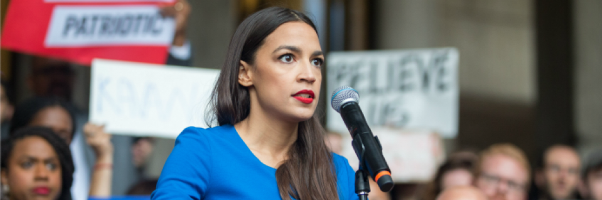 Ocasio-Cortez Calls for Furlough of Congressional Pay Next Shutdown