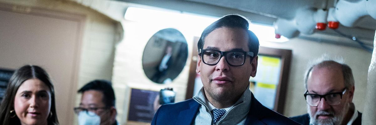 'I Will Not,' Says George Santos as NY Republicans Call for Resignation Over Lies, Fraud