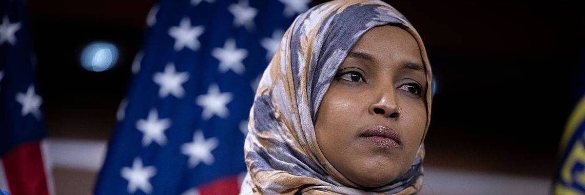 Omar Demands Answers After ICE Agent in Car With Mismatched Plates Spotted Outside Her Town Hall Event