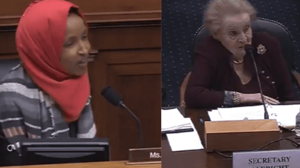 WATCH: Democrat Ilhan Omar Questions Madeline Albright on Use of Sanctions and Failures of US Military Intervention