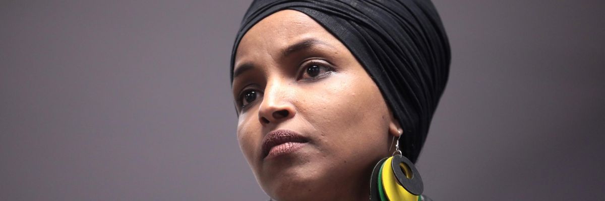 Omar Revives Bill to Repeal Law Cited to Justify Trump Muslim Ban, WWII Japanese Internment