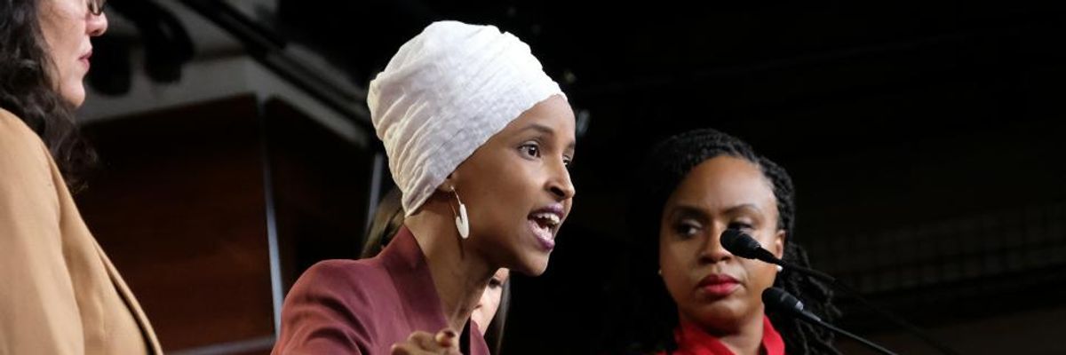 'Impeach This President': Target of Racist Attacks, Rep. Ilhan Omar Vows to Hold Trump Accountable for His Crimes