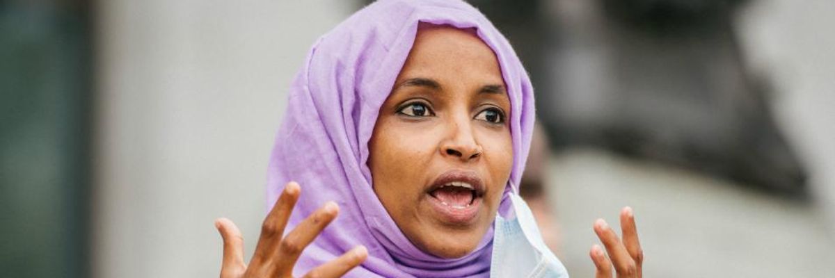 Ilhan Omar Rips Congress for Approving $740.5 Billion Bill to 'Appease Defense Contractors' While Skimping on Covid Relief