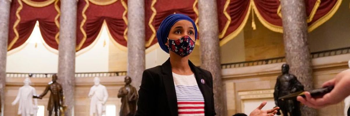 'One More Check Is Not Enough': Ilhan Omar Calls on Biden to Back Recurring Direct Payments