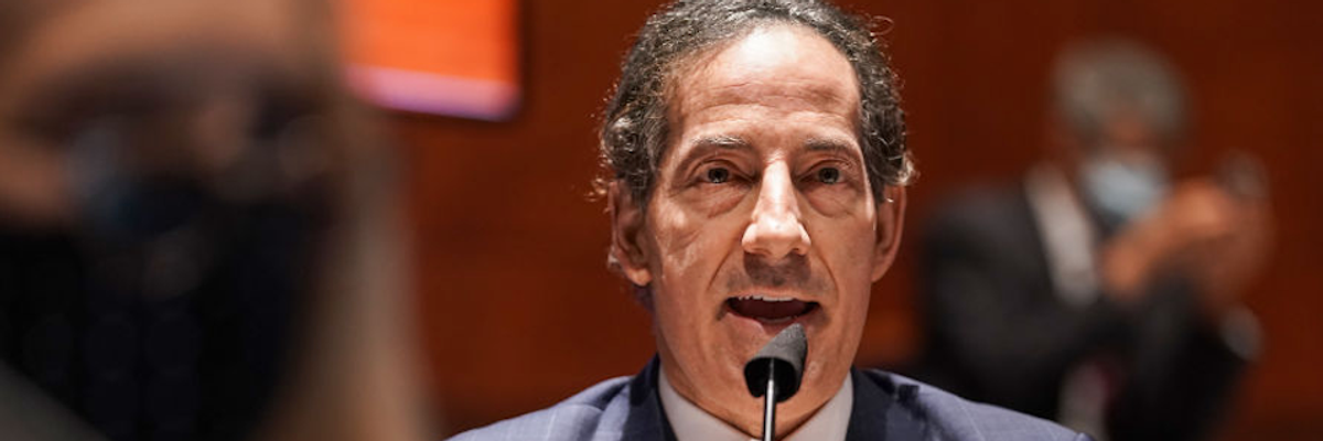 Raskin Raps Trump Administration for Ignoring White Supremacist Threat in Law Enforcement