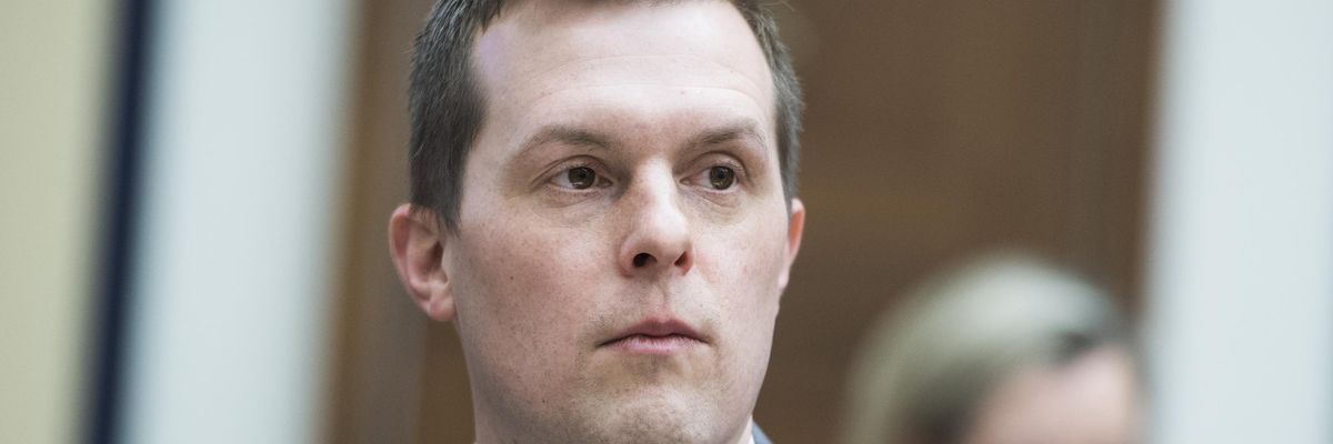 Rep. Jared Golden (D-Maine) is seen during a House Armed Services Committee hearing March 6, 2019. (Photo: Tom Williams/CQ Roll Call)