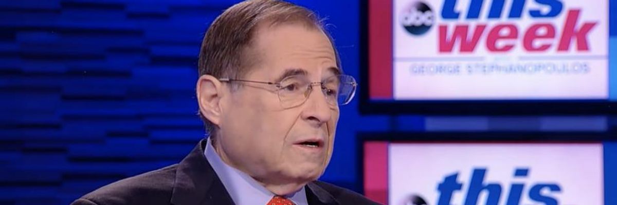 Nadler: Judiciary Panel to Request Docs From 60+ Entities Tied to Trump in Probe of 'Obstruction of Justice, Corruption, and Abuse of Power'