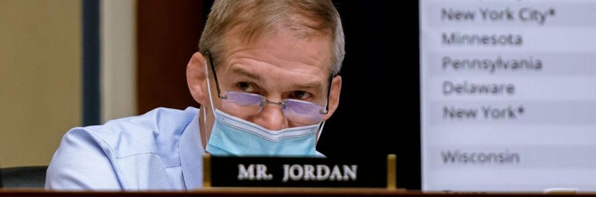 Anti-Science Republicans Like Jim Jordan Have Blood on Their Hands