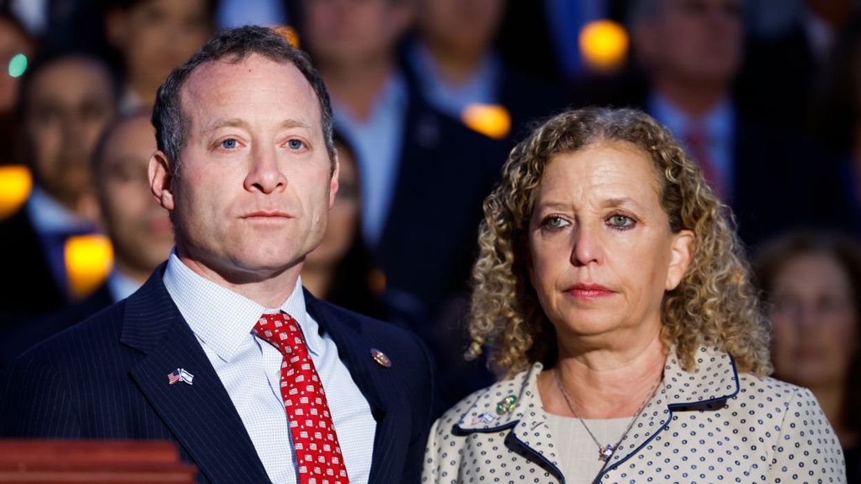 Rep. Josh Gottheimer (D-NJ) and Rep. Debbie Wasserman Schultz (D-FL)