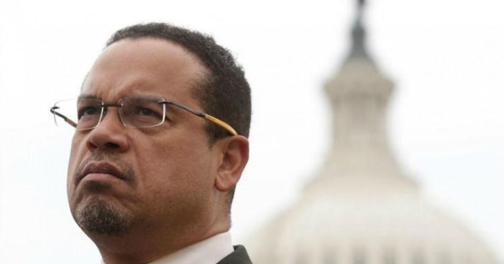 Rep. Keith Ellison (D-Minn.) has come to represent the progressive wing of the Democratic party. (Photo: Getty)