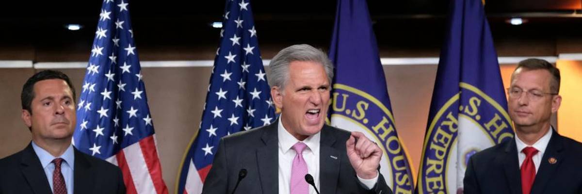 'Steaming Nonsense': Republican Report Claiming Trump Did Nothing Wrong Panned for Ignoring Facts and Witness Testimony