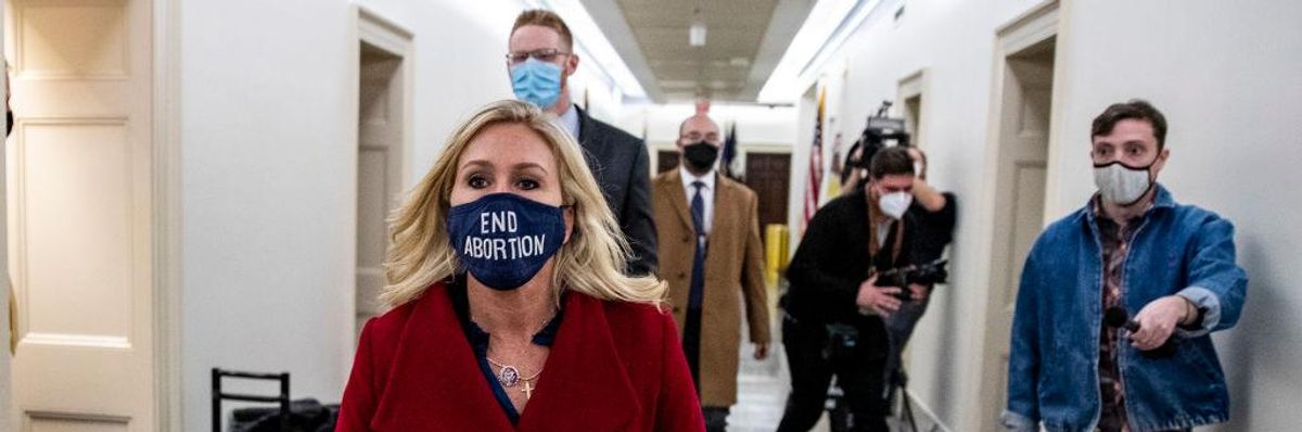 After Years of Outrage Politics, RepubliQans Have Surrendered to the Neo-Nazi Conspiracy Theorists