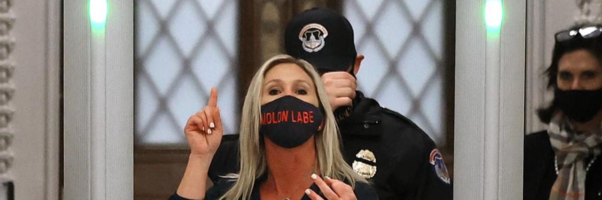'There Must Be Consequences for Her Actions': Demands for Marjorie Taylor Greene's Removal Grow