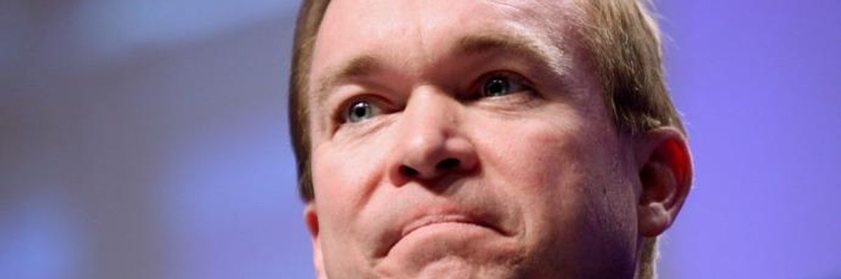 With Mulvaney in Place, Budget Office Preps 'Hit List' on Public Programs